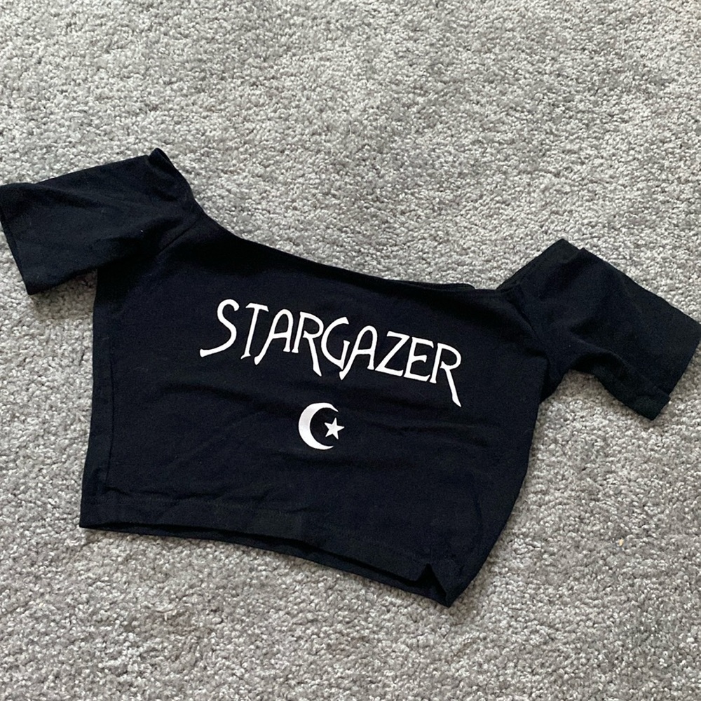 WearDeclared Stargazer crop top